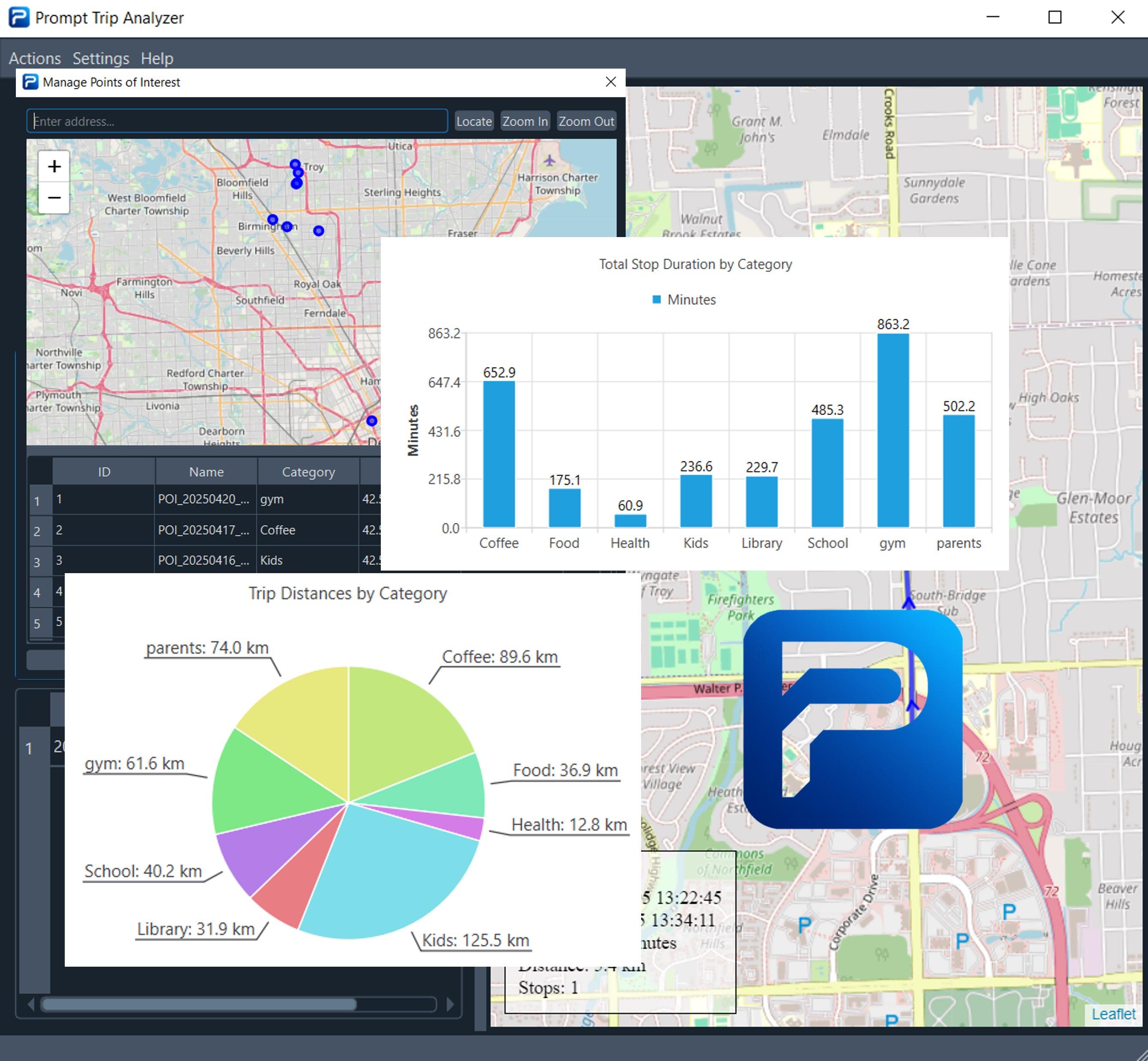 GPS Trip Logger - Secure Mileage Tracker 2